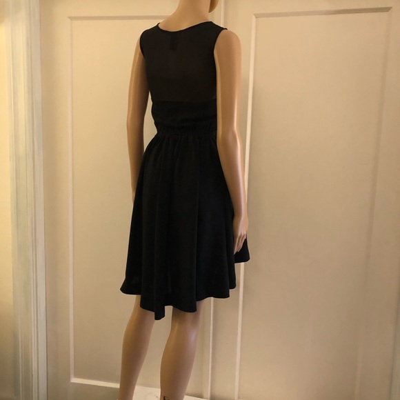 NWOT H&M High Low Black Cocktail Dress; Sz 2 - Picture 4 of 7
